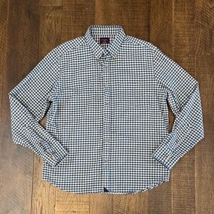 Untuckit Men’s Plaid Long Sleeve Button Down